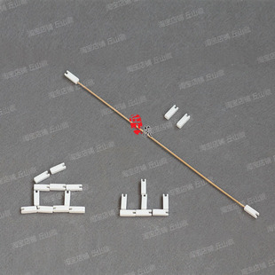 小跳杠防下底塑料南笼专用防止绣眼下底竹丝ABS塑料头