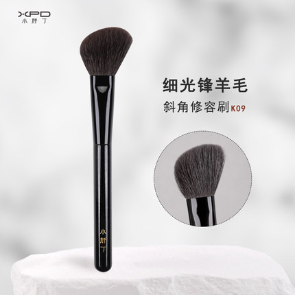小胖丁K09斜角修容腮红大号阴影刷细软毛贴合脸部轮廓侧脸化妆刷
