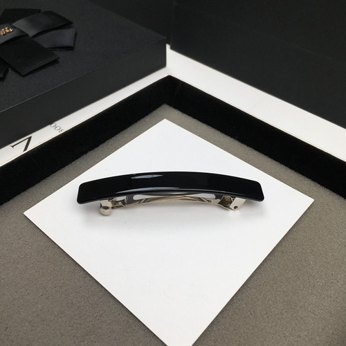 黑色一字夹亚克力简约