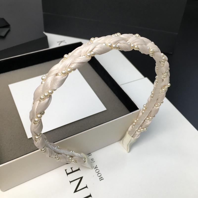 发箍女2025新款麻花辫编织发卡日韩精致时尚高级感细头箍头饰发饰