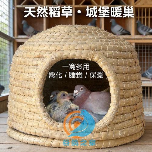 防风保暖鸟窝孵蛋育雏窝谷鸽之家