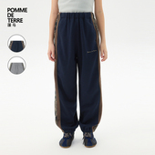 terre 子棉质毛圈布25冬装 男女儿童pomme 新款 蓬马大童长裤