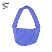 蓬马大童单肩包纯色校园全涤记忆布春装 男女儿童pomme terre