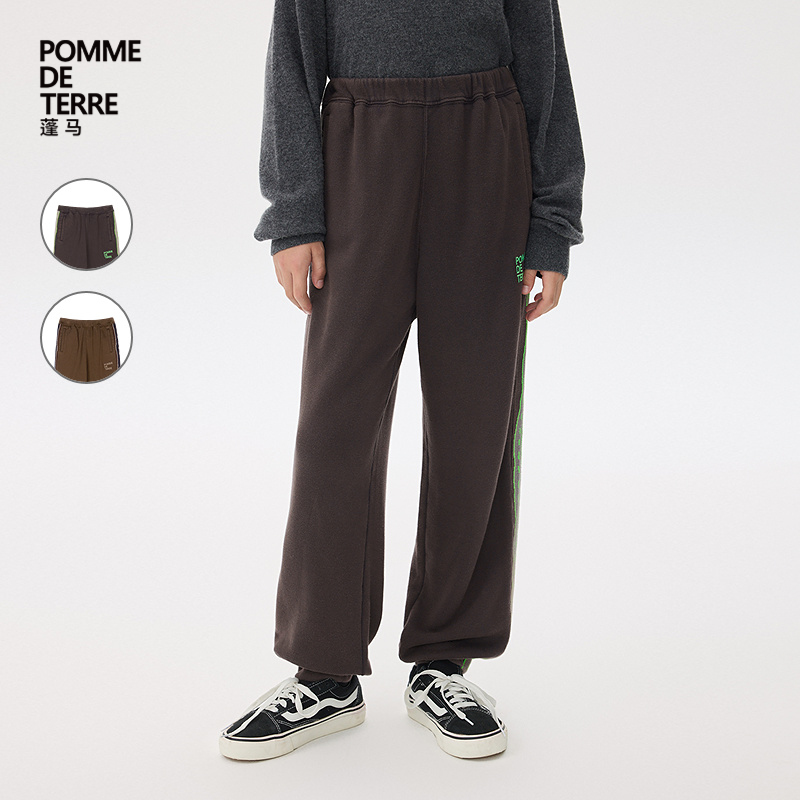 束脚裤日常休闲长裤pomme蓬马