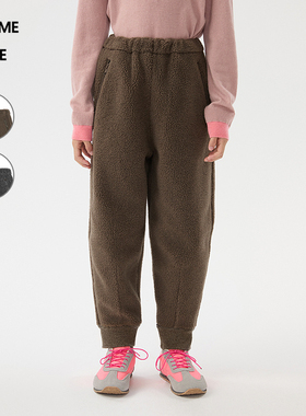 [新款]蓬马大童长裤子锥型裤收口25冬装男女儿童pomme de terre