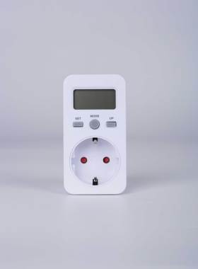 德式Plug Energy Meter 功率表计量插座 功率计 电能计量插座