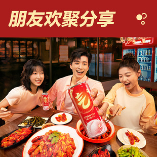 12罐 气森林气泡水26年好运限定礼盒330ml 元 2箱 陈洁kiki预售