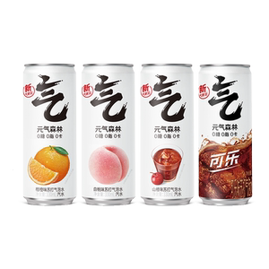 元气森林0脂0糖0卡多口味气泡水组合330ml*24罐cs