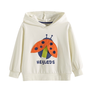 男生女生童装男童卫衣春秋款小儿童2024新款连帽可爱上衣潮酷秋装