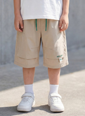 男生女生童装男童裤子夏装薄款2026新款洋气男小童夏装百搭短裤