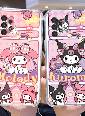 适用于三星A12 A13 A14 A15 A21 A21S手机壳四角防摔S24 S25 S23plus S8+透明外壳Note10pro S9PLUS卡通