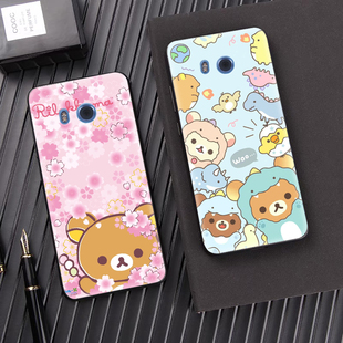 适用HTCu11手机壳U-3w保护套Ocean U-3f外壳防摔新款可爱卡通日系