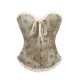 2026春夏新款 束胸衣宫廷鱼骨花边美体束腰托胸女士宫廷马甲胸衣