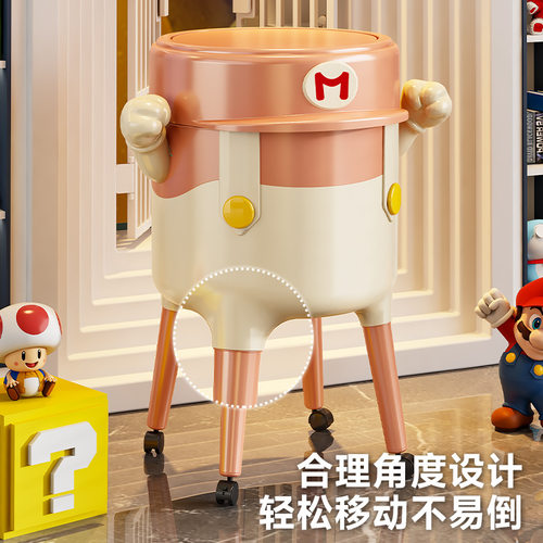 垃圾桶高级感轻奢大号大
