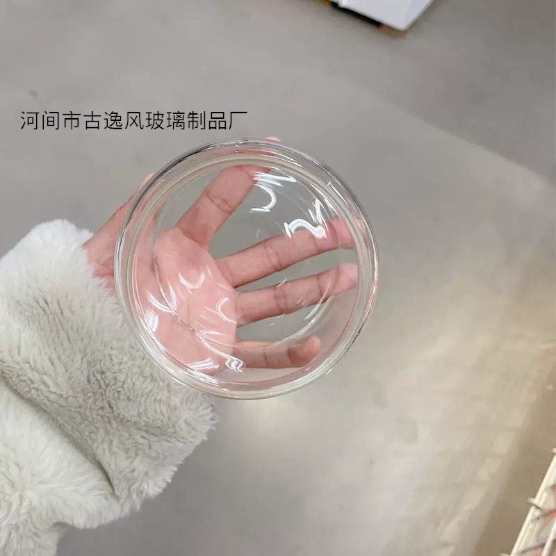 简约木制盖耐用高硼硅玻