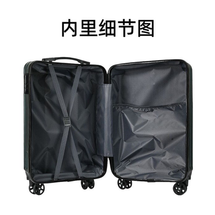 新款男女简约纯色行李箱2
