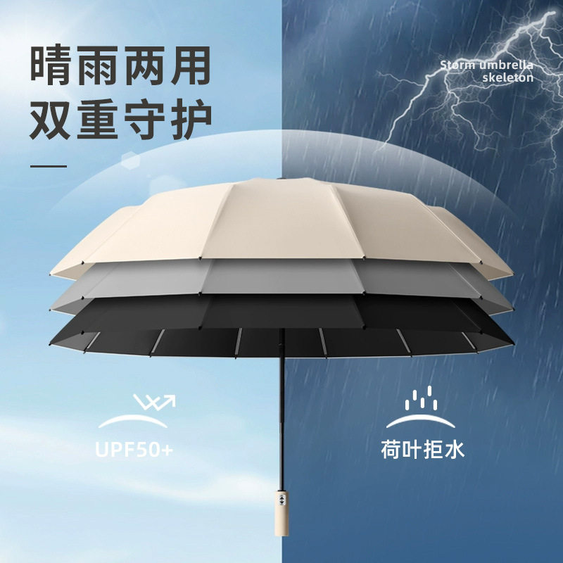 雨伞自动伞男士加厚加大