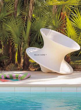 泳池公园草坪沙滩雪地商场民宿游乐场幼儿园360不倒翁户外休闲椅