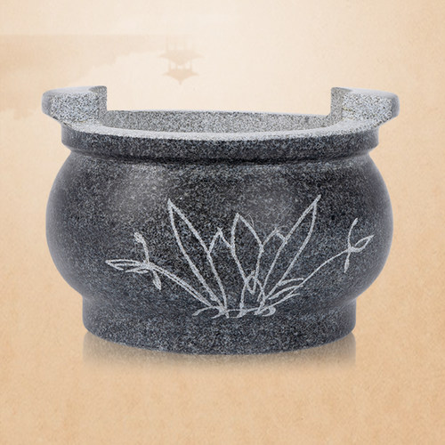 石雕香炉石头香炉用品