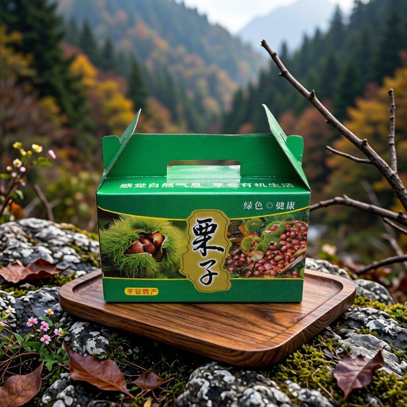 北京平谷野生新鲜小油生板栗即食新货农家特产5斤栗子年货礼盒