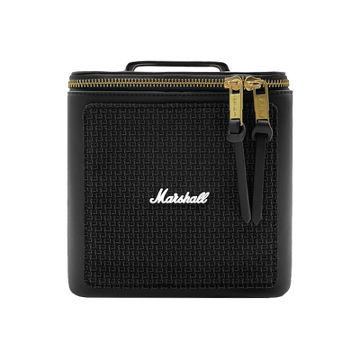 女生斜挎化妆包蓝牙音箱收纳包