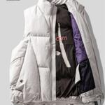 巴黎购物街126g特高充蓬松鸭绒羽绒马甲男士外套冬季保暖羽绒背心