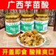 广西酸芋苗即食酸辣芋苗酸新鲜腌制蔬菜芋蒙芋头梗500g瓶装 下饭菜