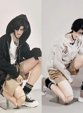 现货  ID75矮子乐 BJD厚底帆布鞋 SOOM 69 70