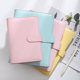 锦兔A5创意文艺精致磁扣活页本可爱小清新马卡龙记事本子少女心笔记本子简约办公工作会议记录本子可定制logo