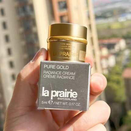 laprairie莱珀妮金颜亮采修护乳霜5ml莱伯妮黄金面霜