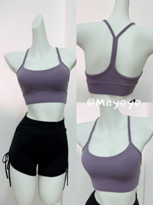 基础款裸感瑜伽服背心普拉提运动内衣女防下垂聚拢美背健身瑜伽