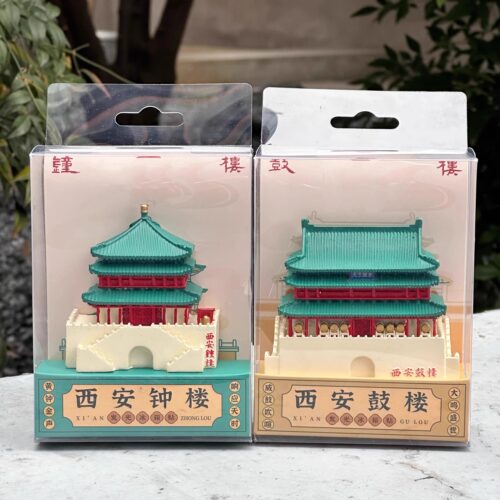 西安钟楼鼓楼树脂磁吸冰箱贴