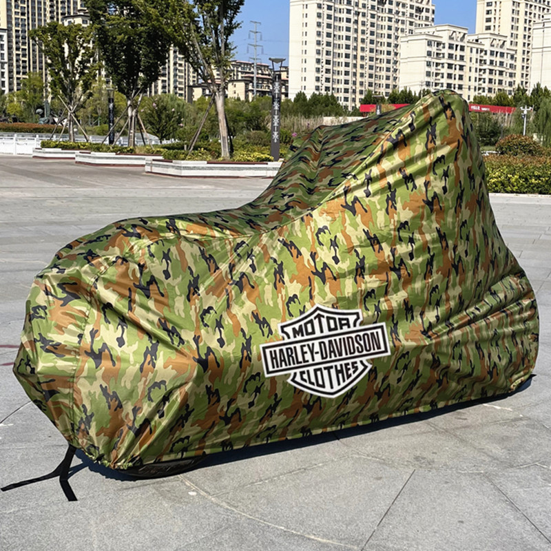 专用哈雷摩托车罩883硬汉1200肥仔运动者X350 X500肥霸街霸车衣套
