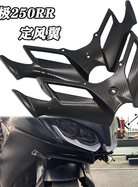适用于隆鑫无极250RR改装配件下唇定风翼250rr侧风翼竞技下唇导流