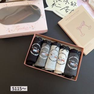 缇娅朵5115婴儿棉内裤 五条 少女蕾丝花边透气底裆中腰三角裤