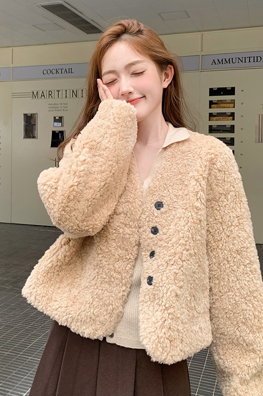 【现货】新款皮毛一体环保羊卷毛102-907-P175-K258,女装皮草,浙宝102（原188）