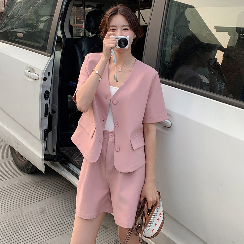 【现货】粉色两件套102-8576-P130-K188,女装套装/套裙,浙宝102（原188）