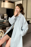 【新款现货】春款蓝色外套102-208-P165-K228，女装风衣，浙宝102（原188）