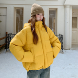 【现货】新款连帽黄色白鸭绒羽绒服102-929-P230-K338，女装羽绒服，浙宝102（原188）