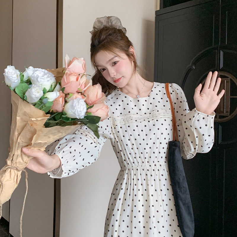 【现货】圆点连衣裙102-211-P120-K178,女装连衣裙,浙宝102（原188）