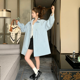 【新款现货】春款蓝色外套102-208-P165-K228，女装风衣，浙宝102（原188）