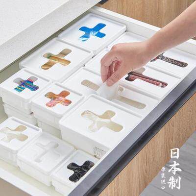 inomata日本进口杂物桌面收纳盒