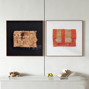 现代简约抽象组合客厅装 酒店民宿样板间壁画玄关挂画 饰画2026新款