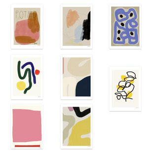 丹麦The poster clubLISA WIRENFELT装饰画海报FRANCA