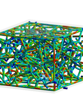 ANSYS Workbench三维Voronoi骨架网格结构