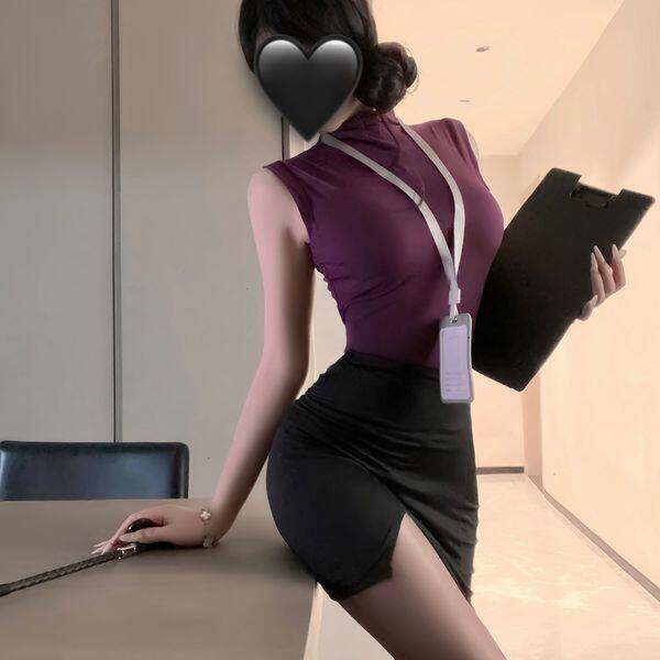 情趣秘书cos职业装纯欲性感制服御姐ol女qqny内衣包臀裙辣妹套装