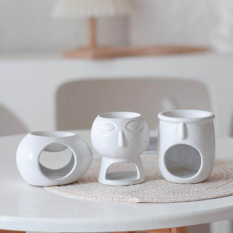 跨境热卖创意卡通造型陶瓷薰香精油炉香薰炉精油蜡烛灯炉熏香SP