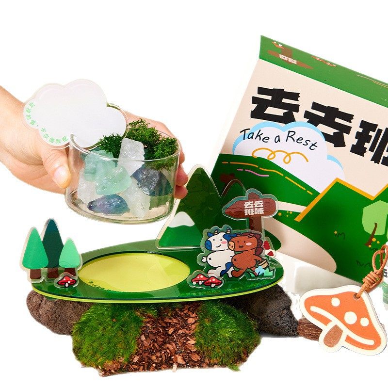 治愈系香薰晶石扩香石礼盒毕业季礼品离职礼物职场伴手礼