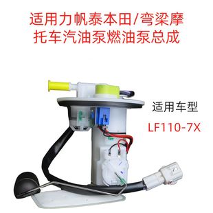 48Q 2P汽油泵電噴摩托車配件燃油泵總成 適用彎梁力帆LF110