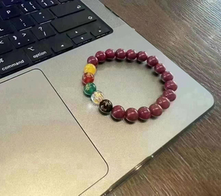 五路财神转运手链高含量朱砂养身轻奢小众精致男女款佩戴网红款